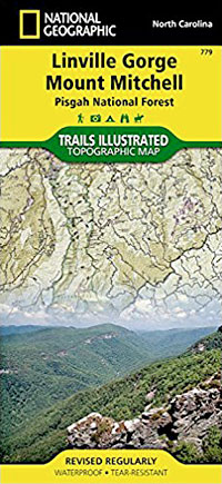Linville Gorge Mount Mitchell Topographic Map